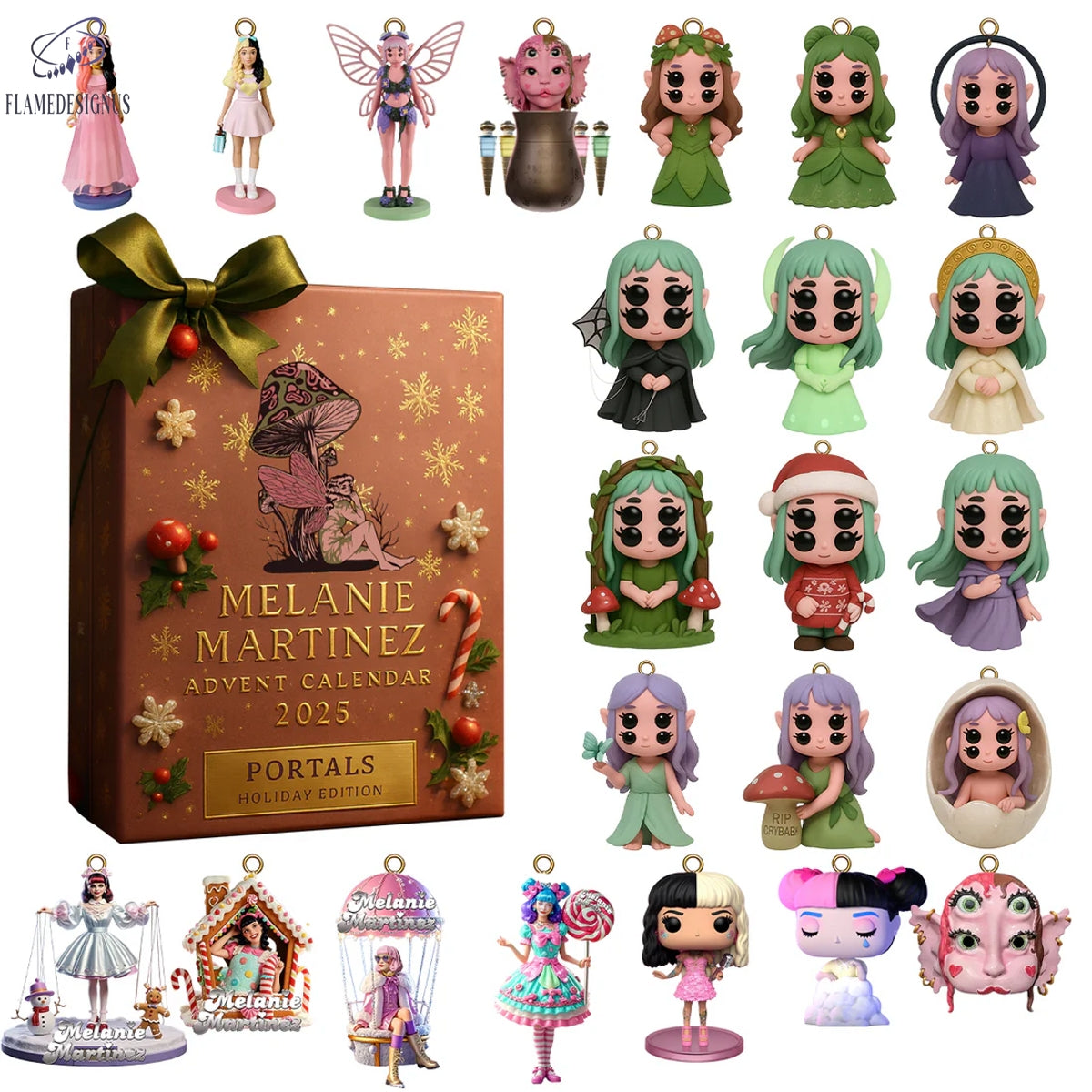 Melanie Martinez 2025 Advent Calendar -2D Acrylic