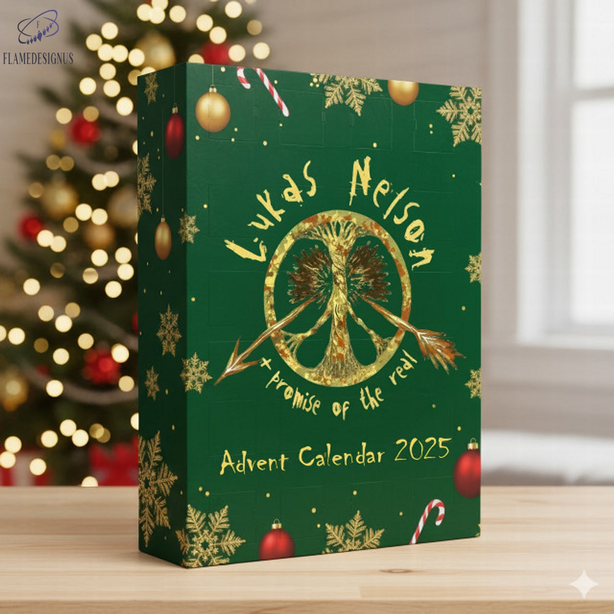 Lukas Nelson & Promise Of the Real Advent Calendar 2025 -2D Acrylic