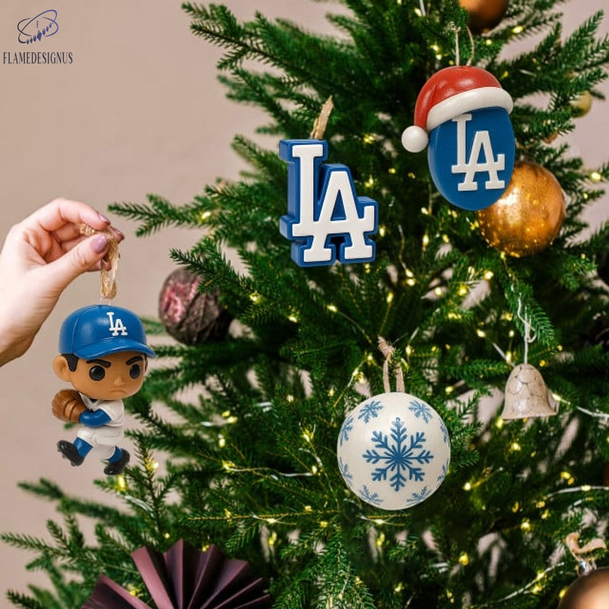 Los Angeles Dodgers Lets Go Dodgers Advent Calendar 2025 -2D Acrylic