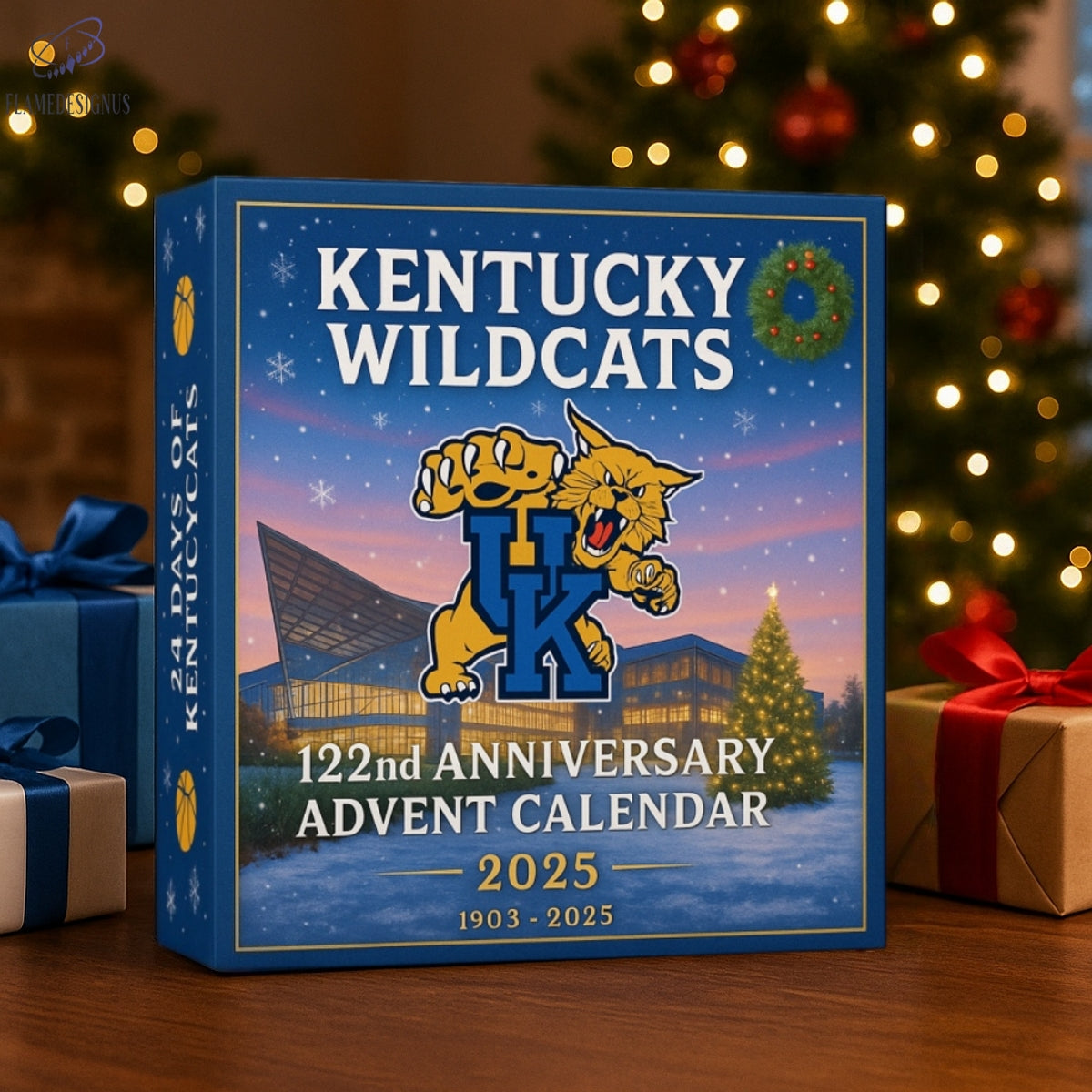 Kentucky Wildcats 122nd Anniversary Advent Calendar 2025 -2D Acrylic