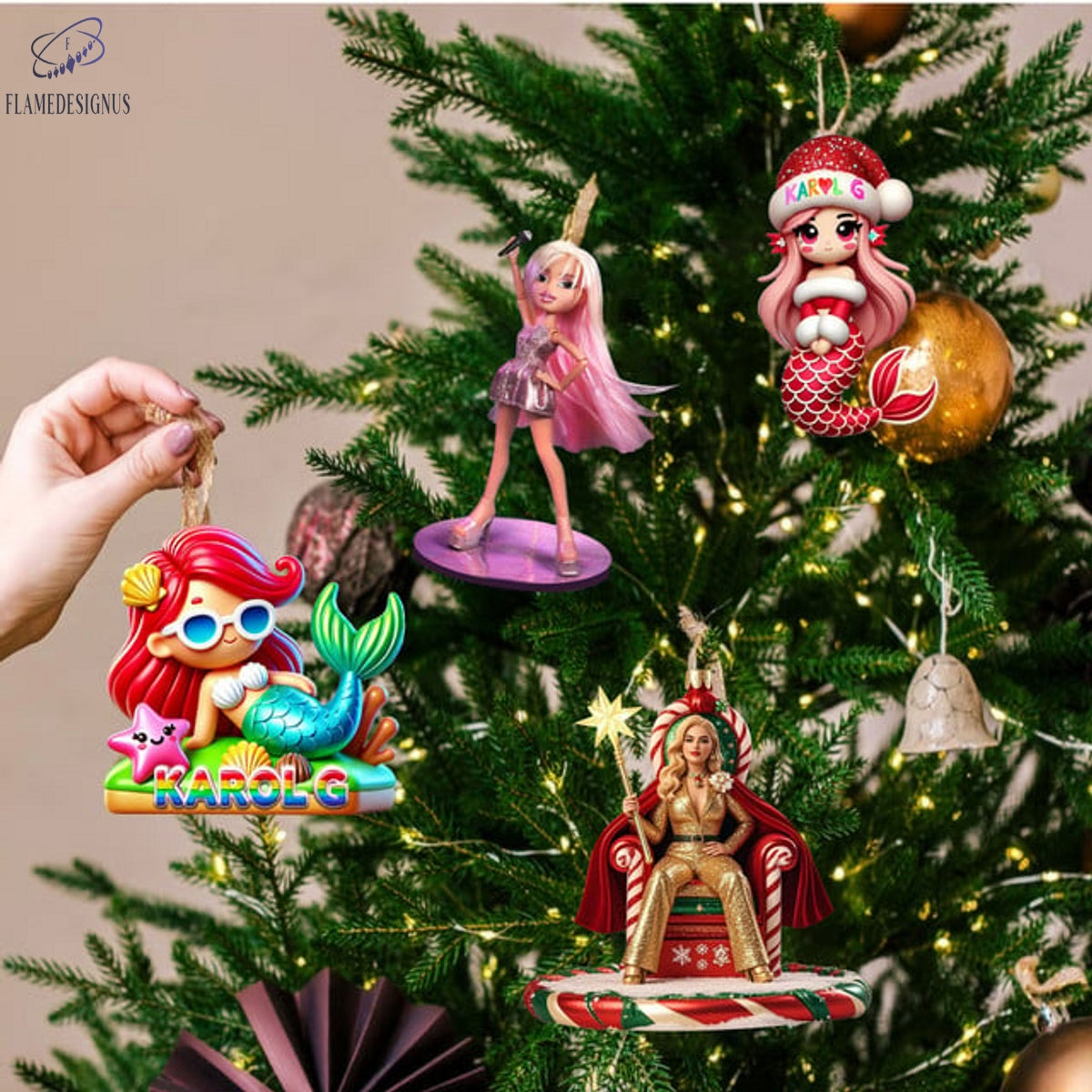 Karol G Manana Sera Bonito Christmas Advent Calendar -2D Acrylic