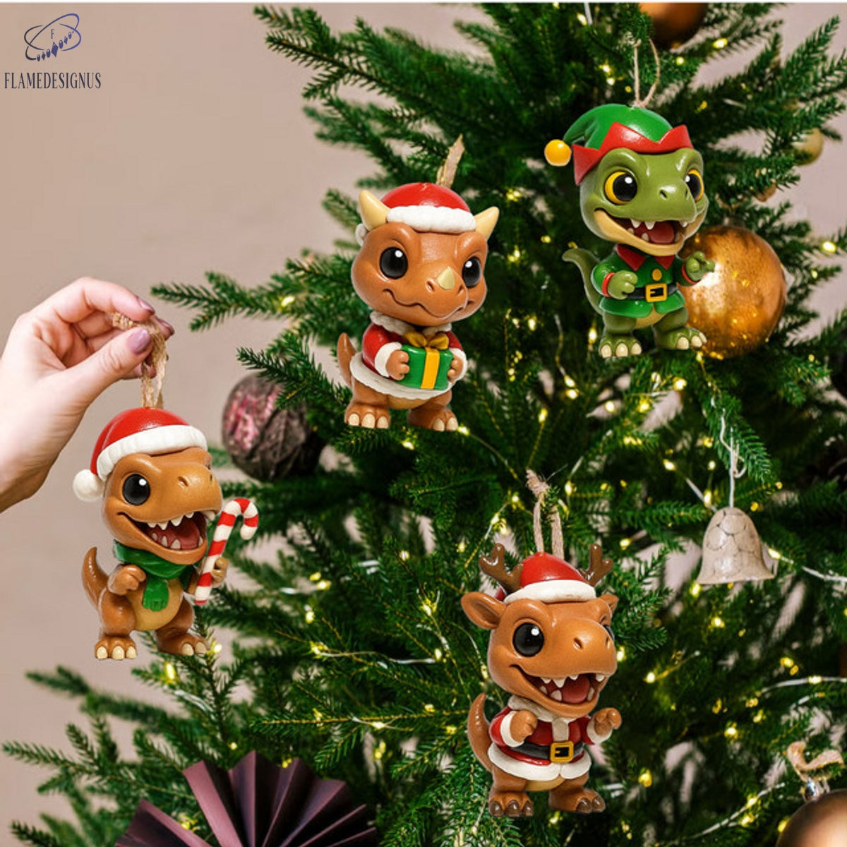 Jurassic Winter 2025 Advent Calendar -2D Acrylic