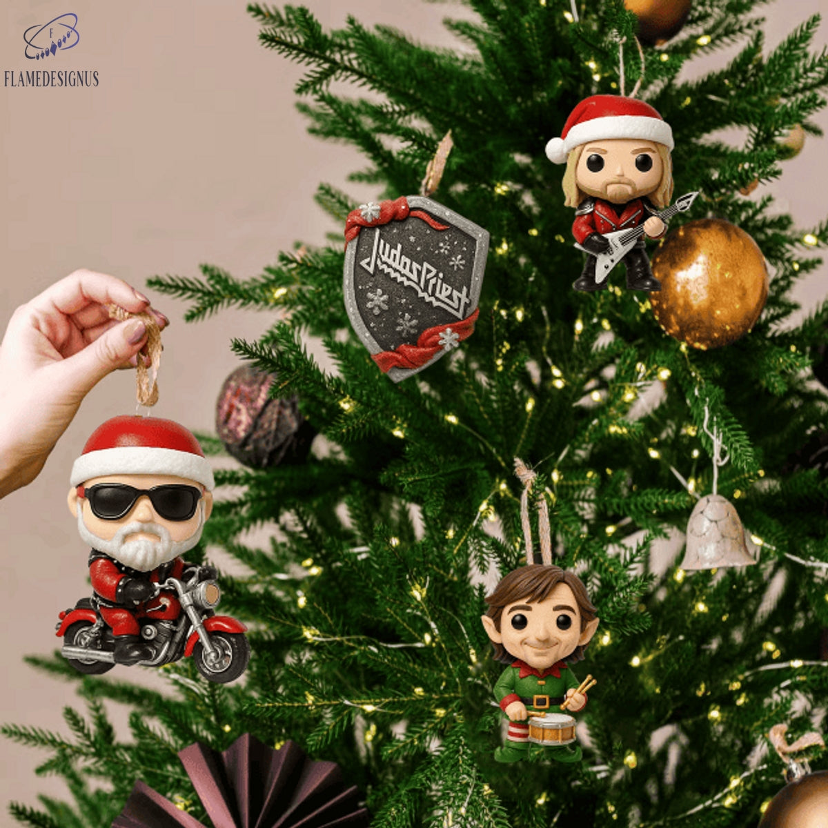 Judas Priest Shield Of Pain Advent Calendar 2025 -2D Acrylic