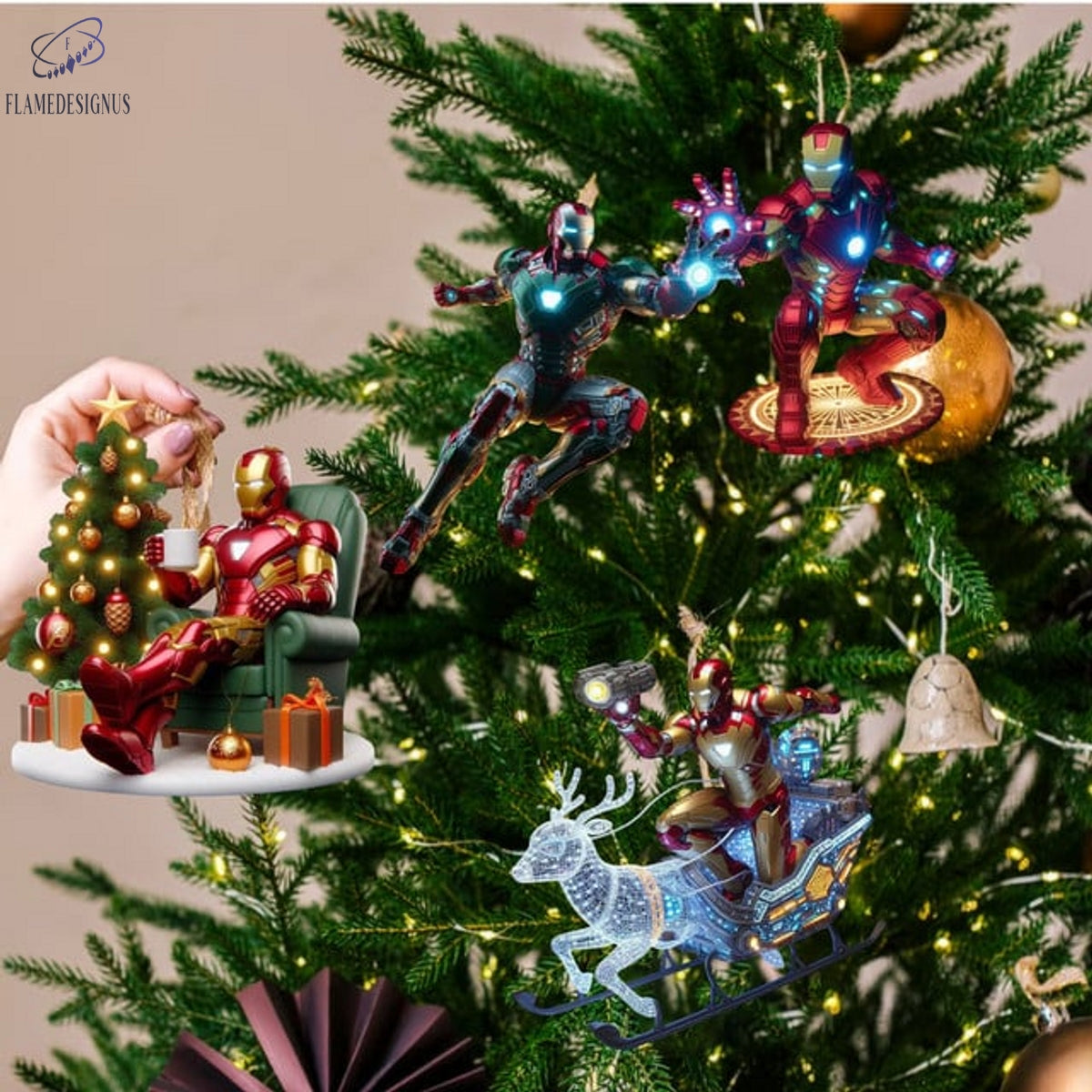 Iron Man Advent Calendar 2025 -2D Acrylic