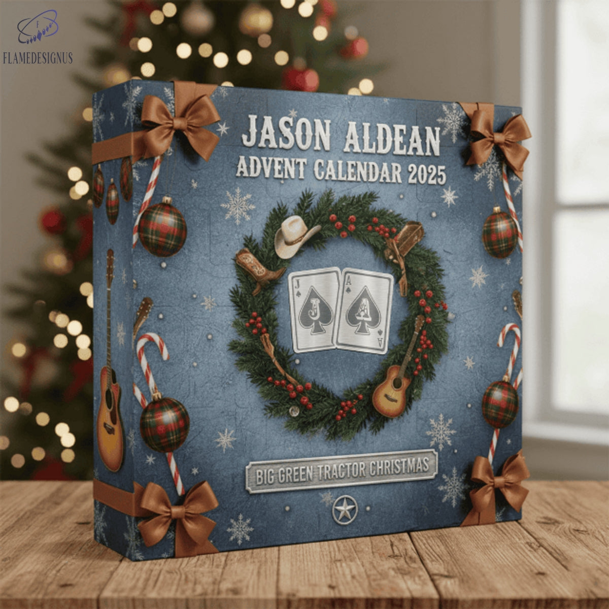 Jason Aldean Advent Calendar 2025 -2D Acrylic