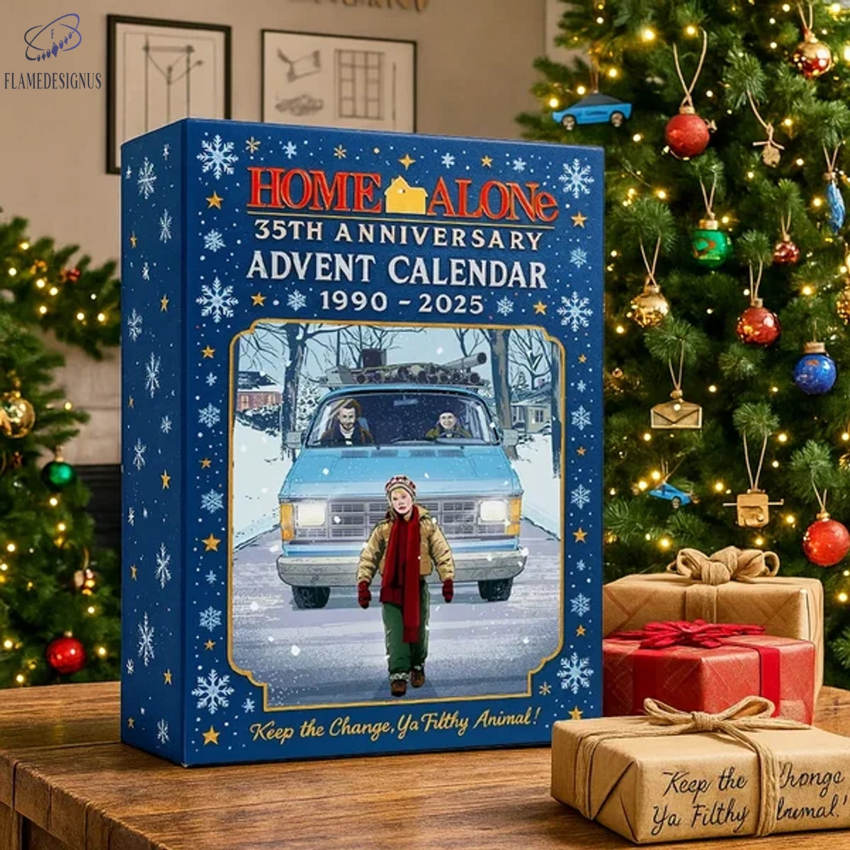 Home Alone 35th Anniversary Advent Calendar 2025 -2D Acrylic