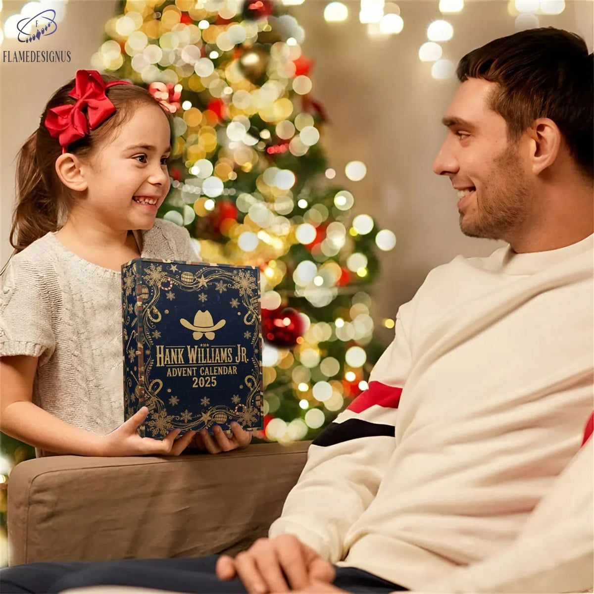 Hank Williams Jr. 2025 Advent Calendar -2D Acrylic