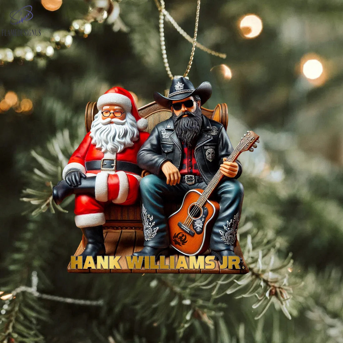 Hank Williams Jr. 2025 Advent Calendar -2D Acrylic