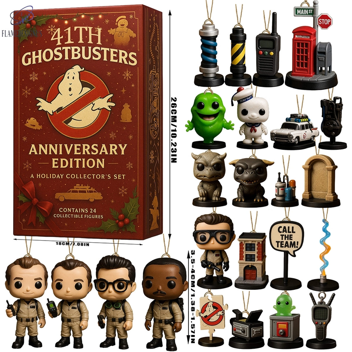 Ghostbusters 41St Anniversary 2025 Advent Calendar -2D Acrylic