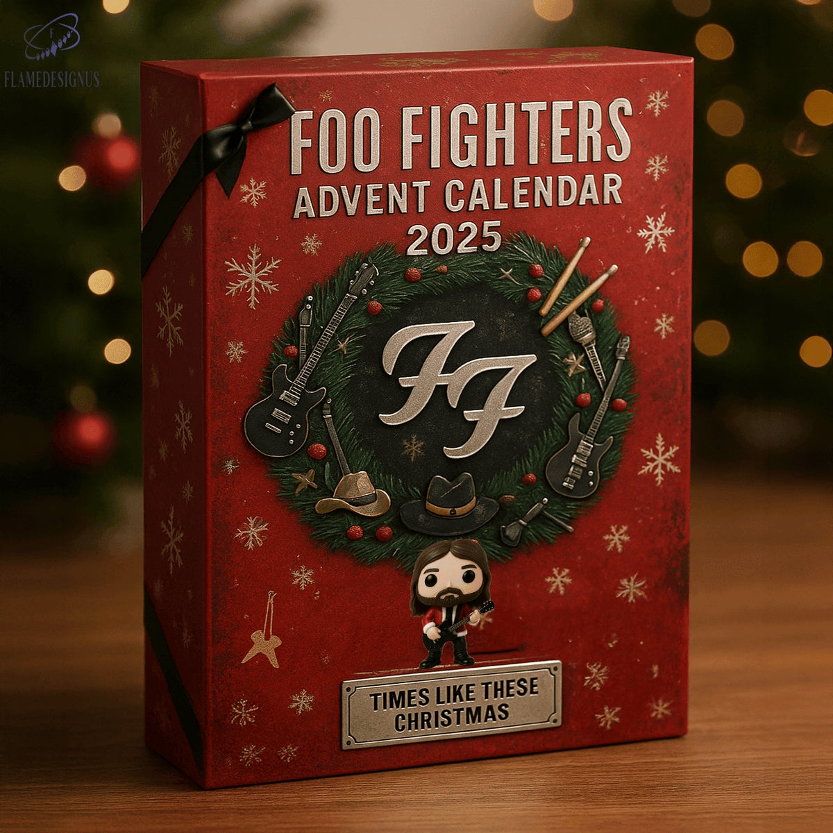 Foo Fighters 2025 Advent Calendar -2D Acrylic