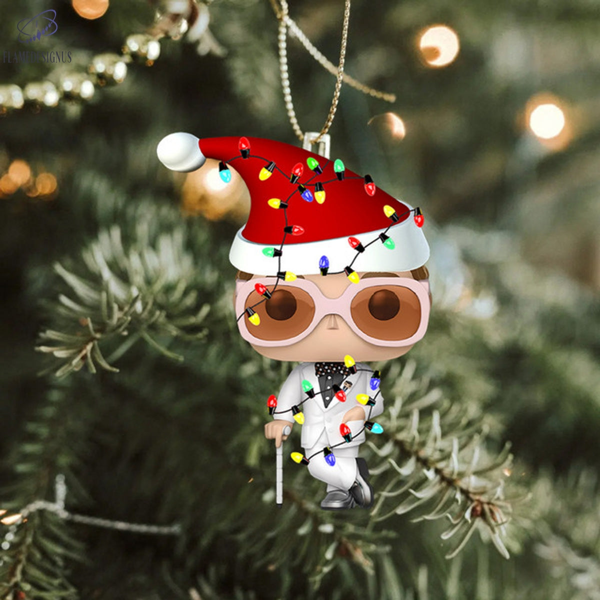 Elton John Advent Calendar -2D Acrylic