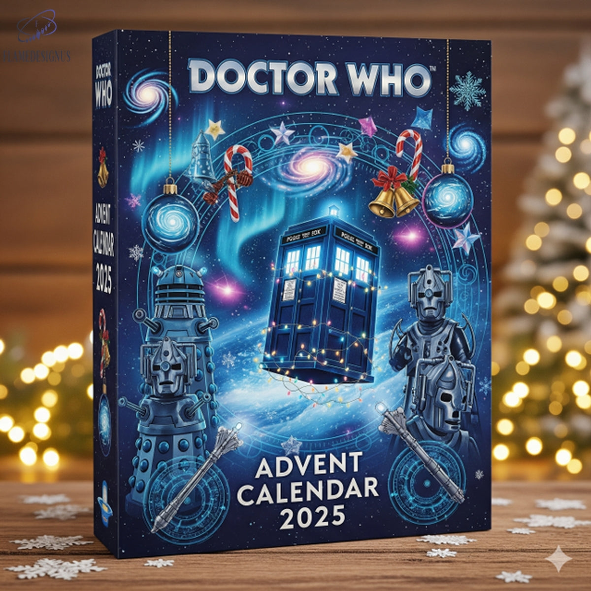 Doctor Who Advent Calendar 2025 -2D Acrylic