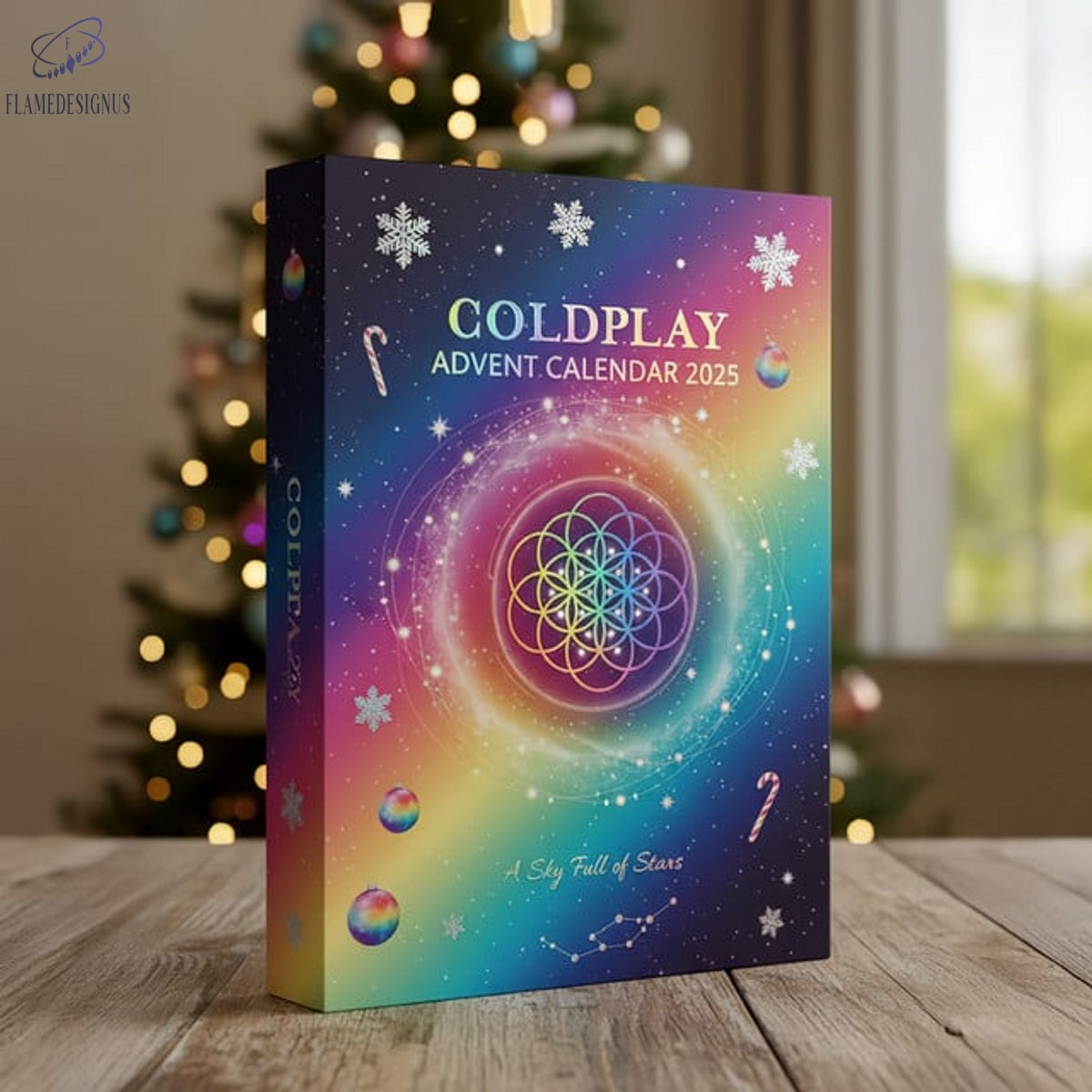 Coldplay Advent Calendar 2025 -2D Acrylic