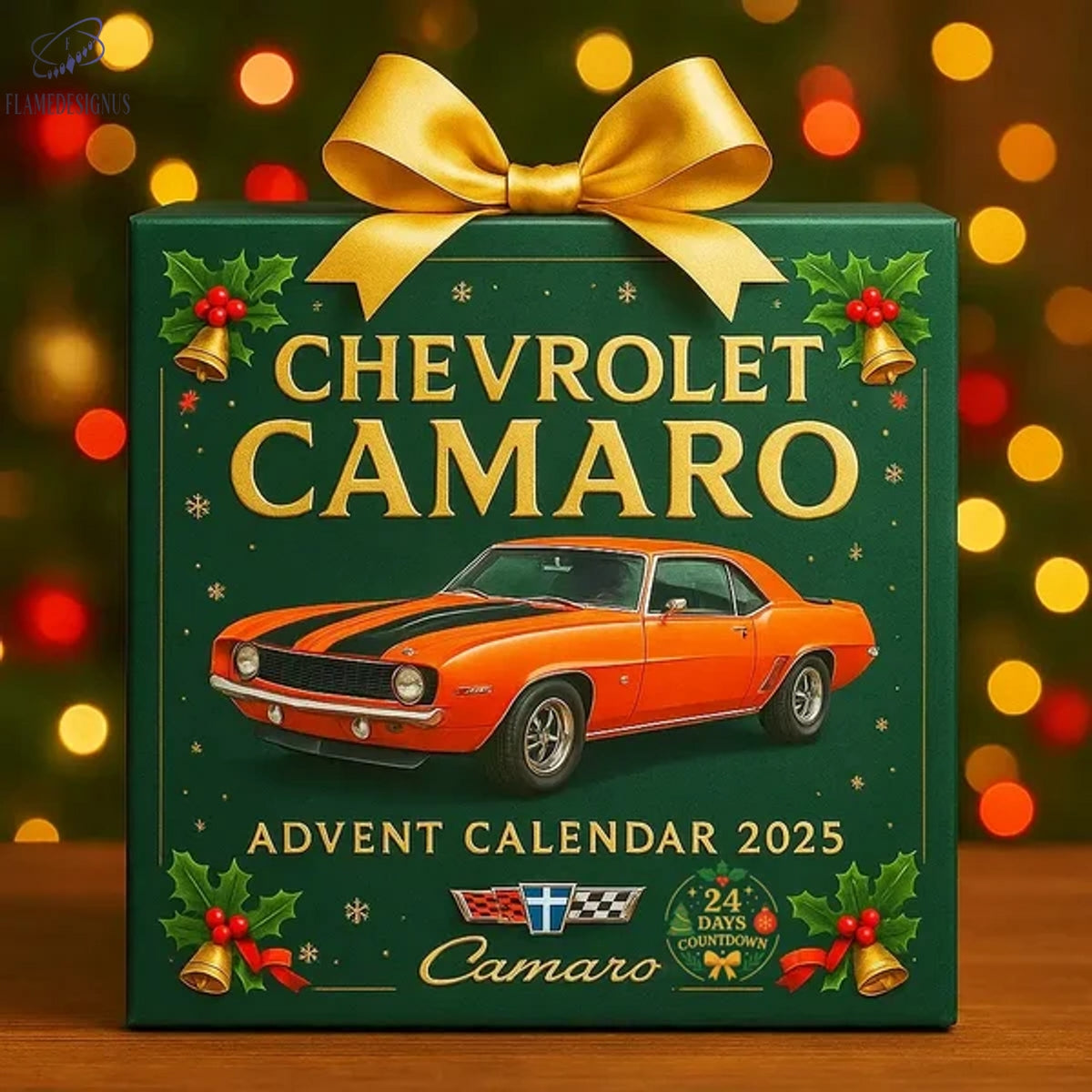 Chevrolet Camaro Advent Calendar 2025 -2D Acrylic