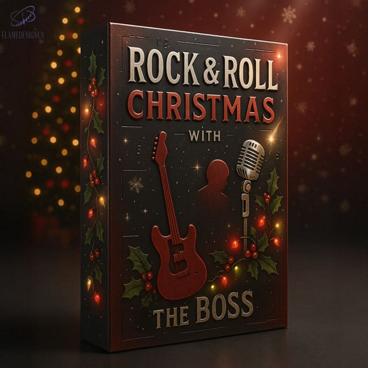 Bruce Springsteen Rock and Roll Advent Calendar 2025 -2D Acrylic