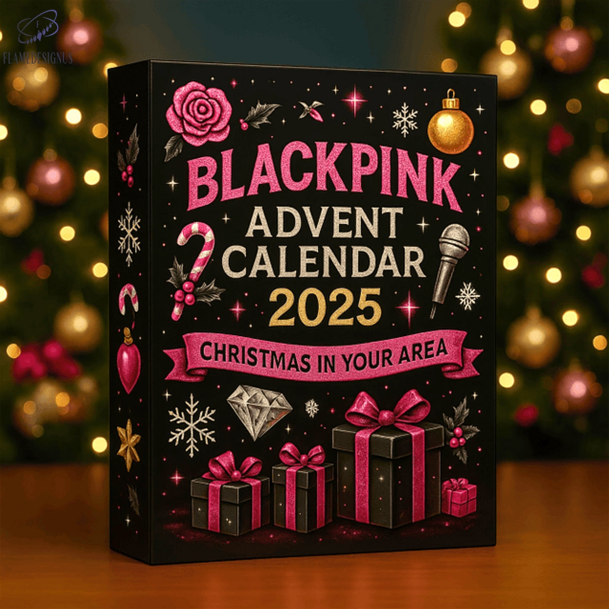 BlackPink Christmas In Your Area 2025 Advent Calendar -2D Acrylic