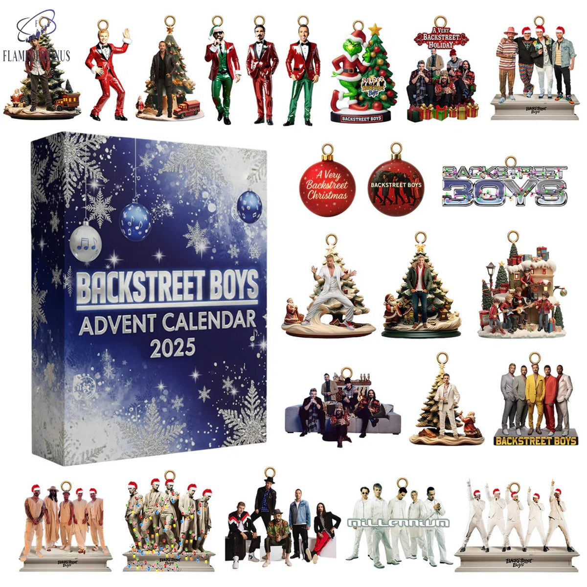 Backstreet Boys Advent Calendar 2025 -2D Acrylic