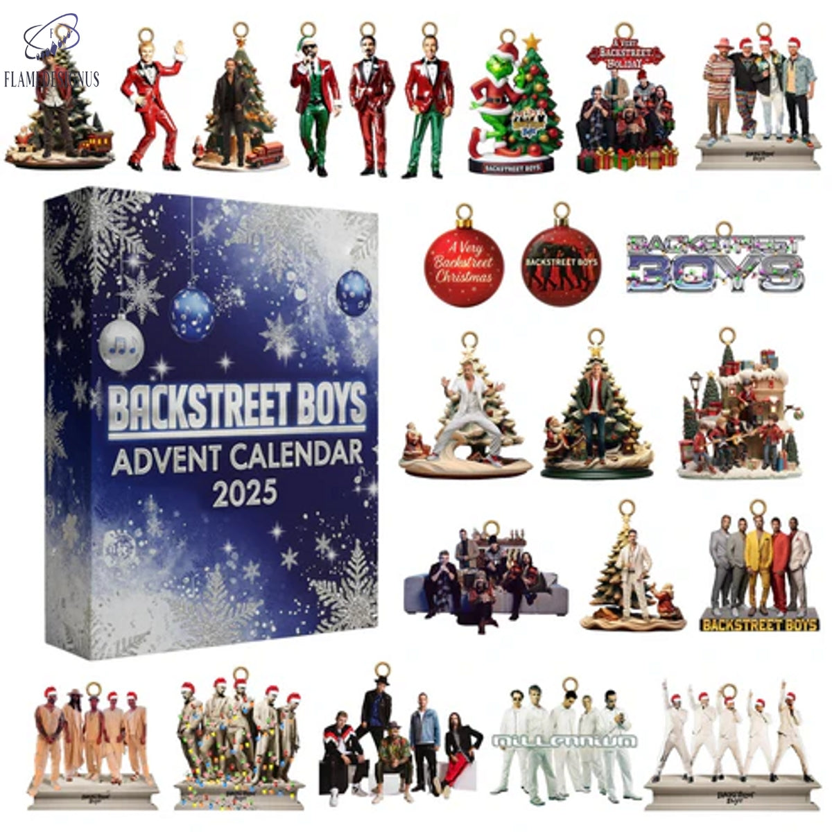 Backstreet Boys 2025 Advent Calendar -2D Acrylic