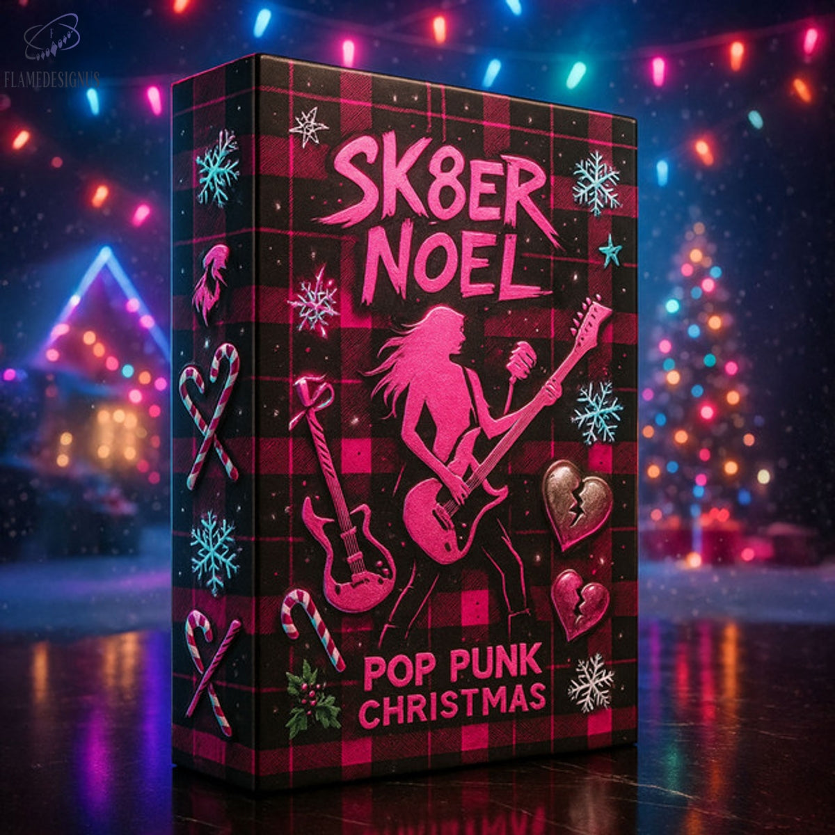 Avril Lavigne Pop Punk Christmas Advent Calendar -2D Acrylic