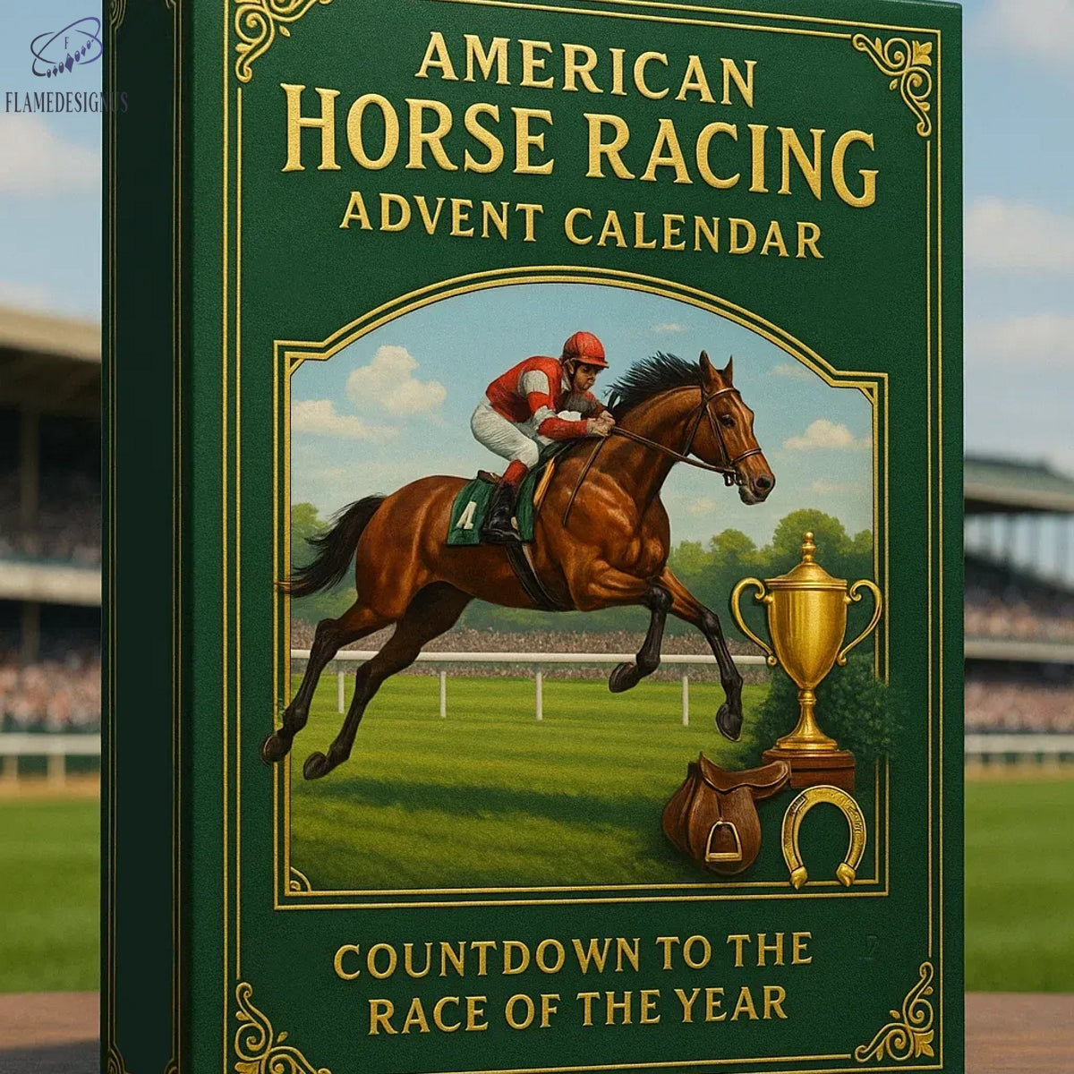 American Horse Racing Advent Calendar 2025 -2D Acrylic