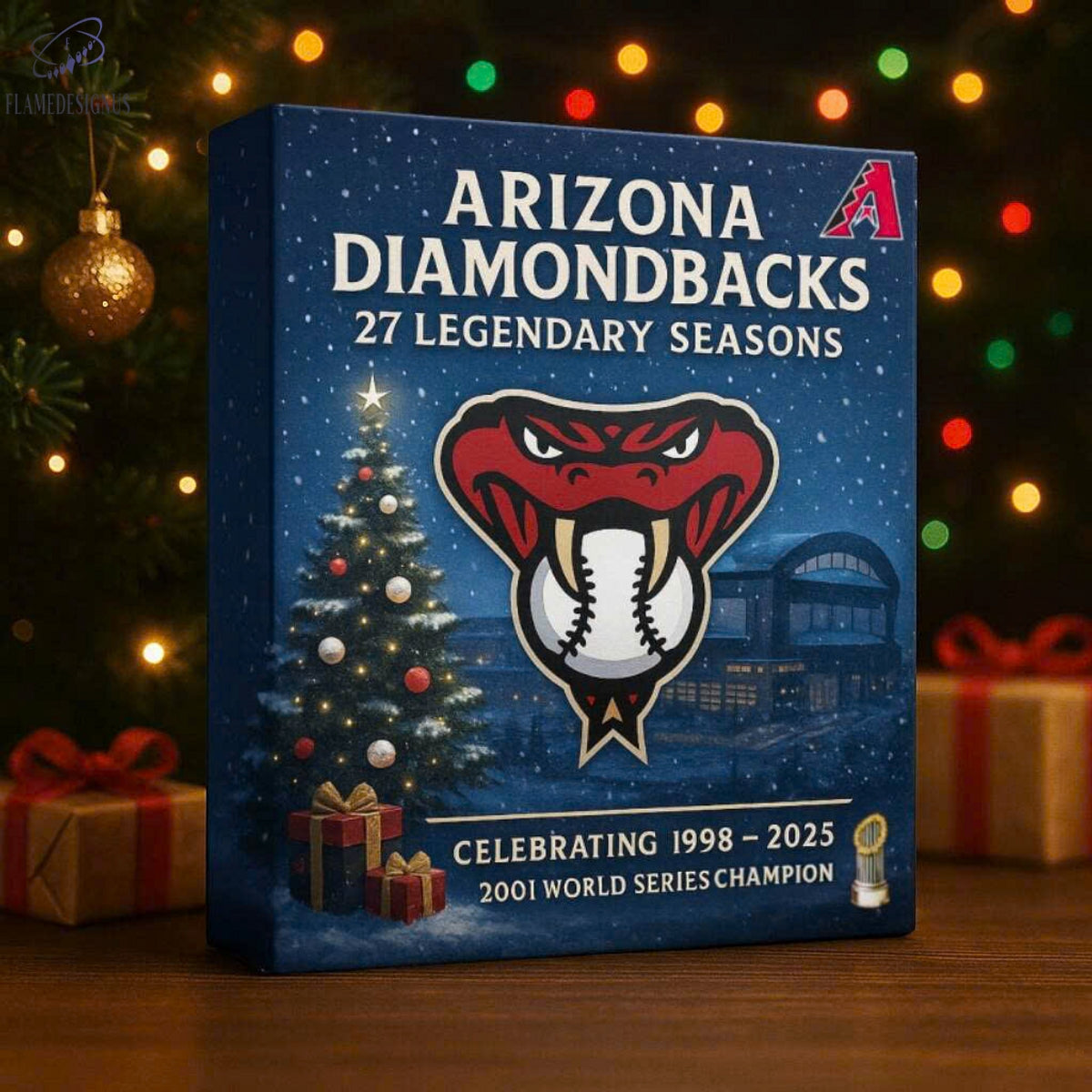 Arizona Diamondbacks Advent Calendar 2025 27th Anniversary -2D Acrylic