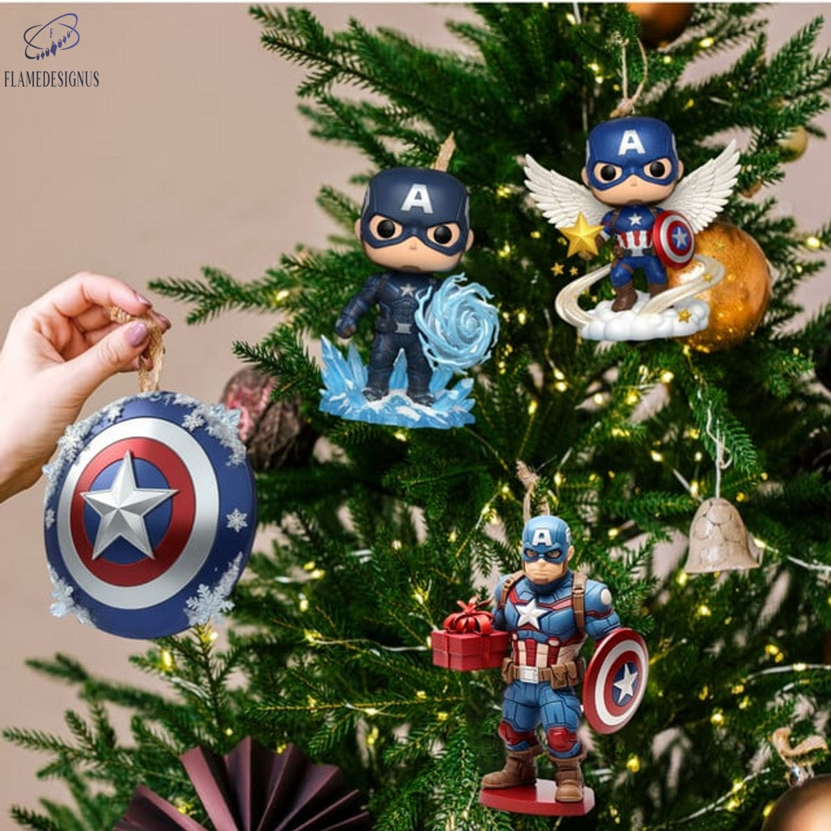 aptain America Advent Calendar 2025 -2D Acrylic