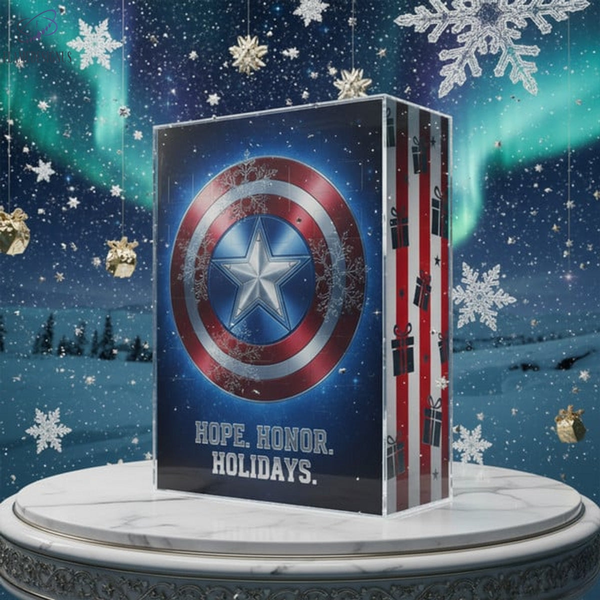 aptain America Advent Calendar 2025 -2D Acrylic