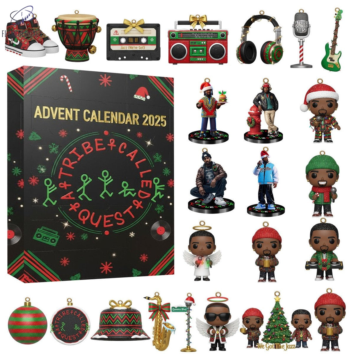 A Tribe Called Quest Advent Calendar -2D Acrylic