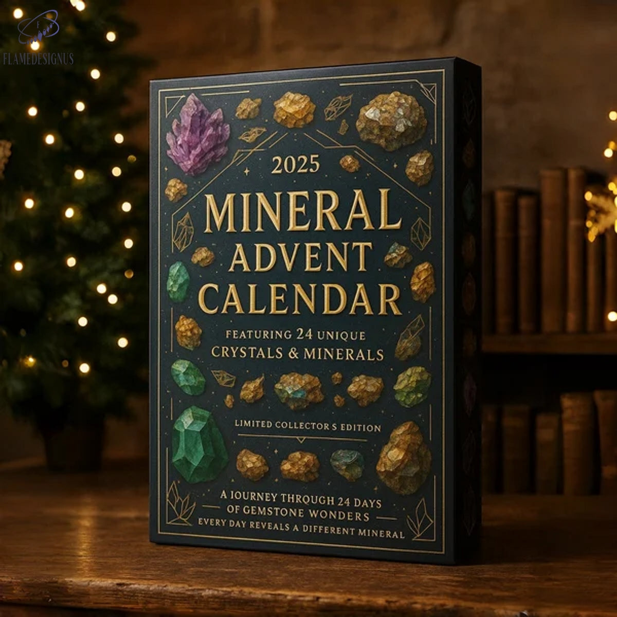 2025 Mineral Advent Calendar -2D Acrylic