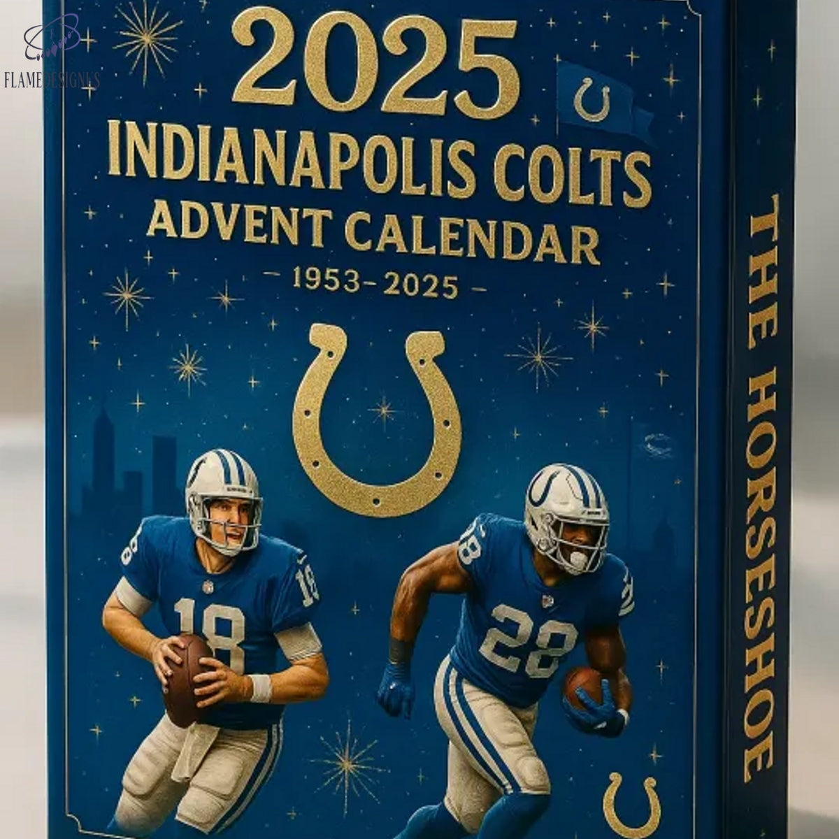 2025 Indianapolis Colts Commemorative Advent Calendar -2D Acrylic