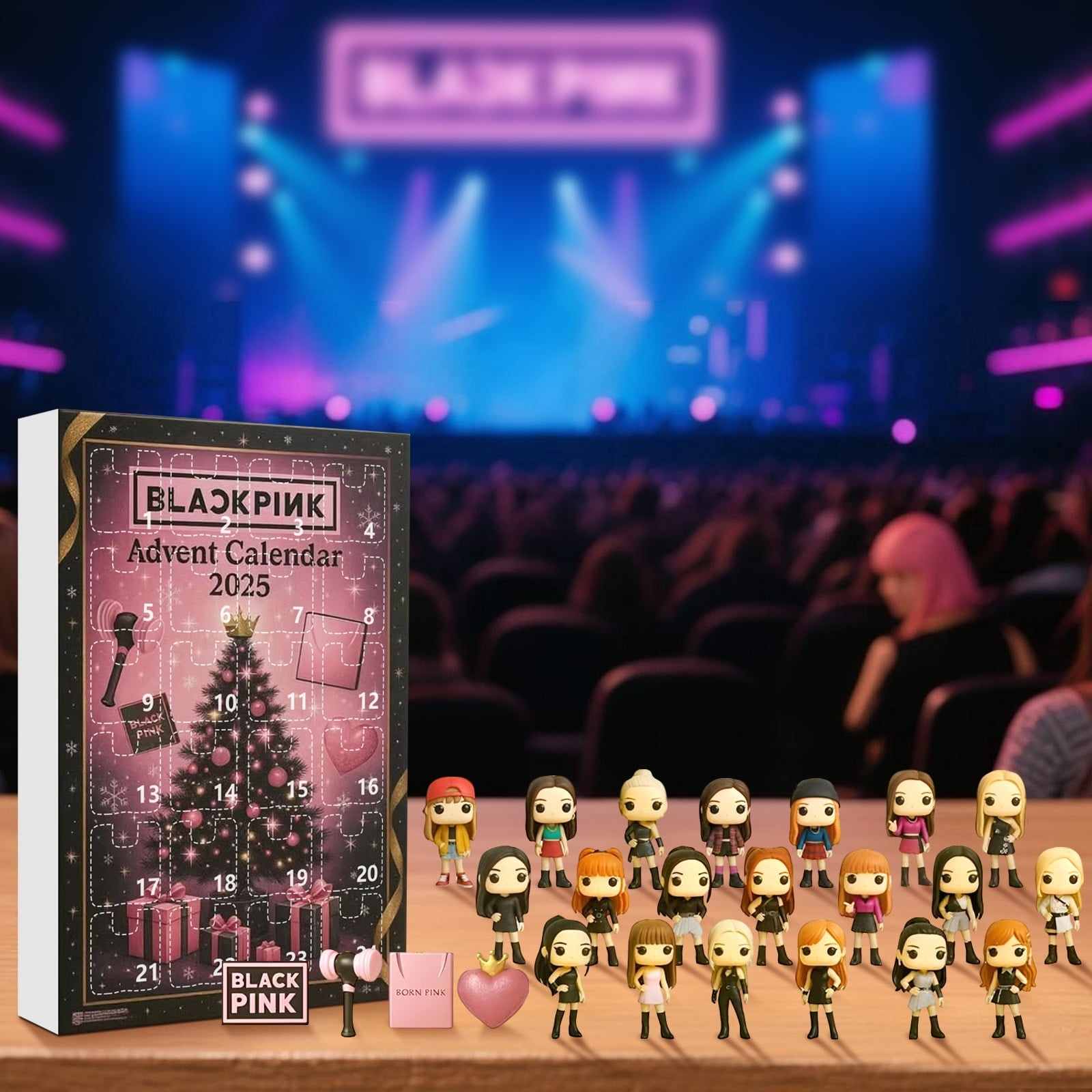 BLACKPINK Advent Calendar 2025 | K-Pop Christmas Countdown -2D Acrylic