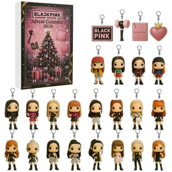 BLACKPINK Advent Calendar 2025 | K-Pop Christmas Countdown -2D Acrylic