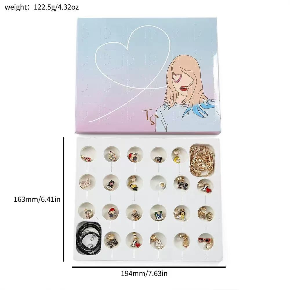 Taylor Swift Jewelry Advent Calendar 2025 -2D Acrylic