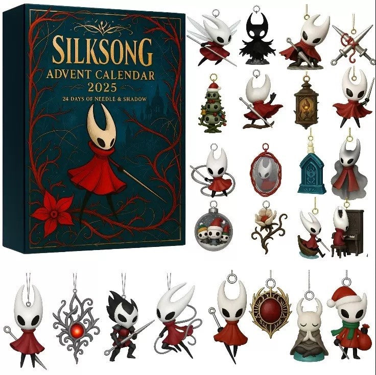 Hollow Knight Silksong Advent Calendar 2025 -2D Acrylic
