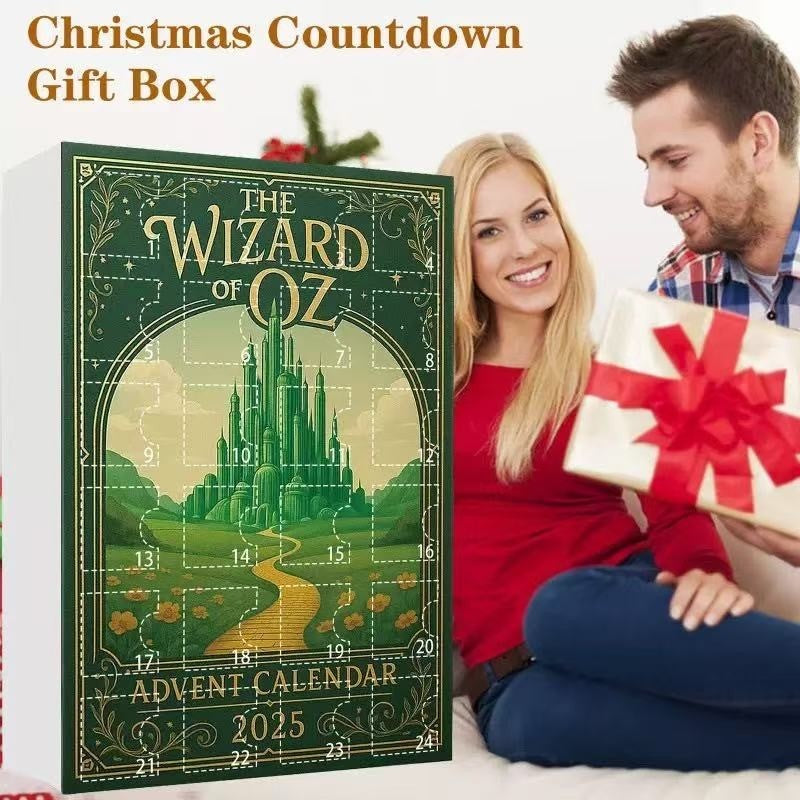 The Wizard of Oz Advent Calendar | Countdown Gift Box -2D Acrylic