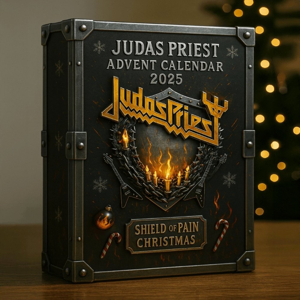 Judas Priest Advent Calendar a?? Shield of Pain Christmas -2D Acrylic