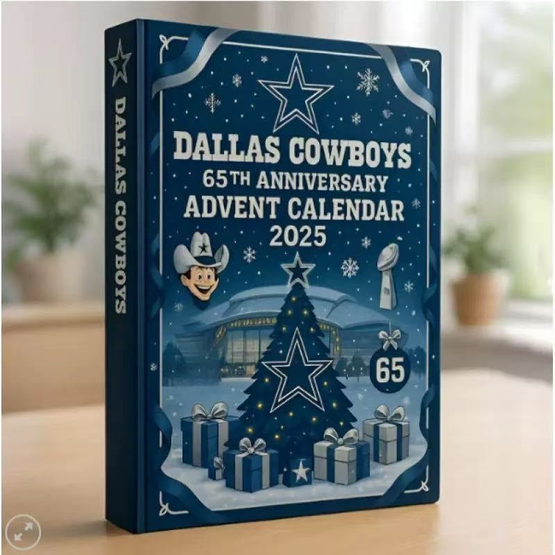 Dallas Cowboys 65th Anniversary Advent Calendar -2D Acrylic