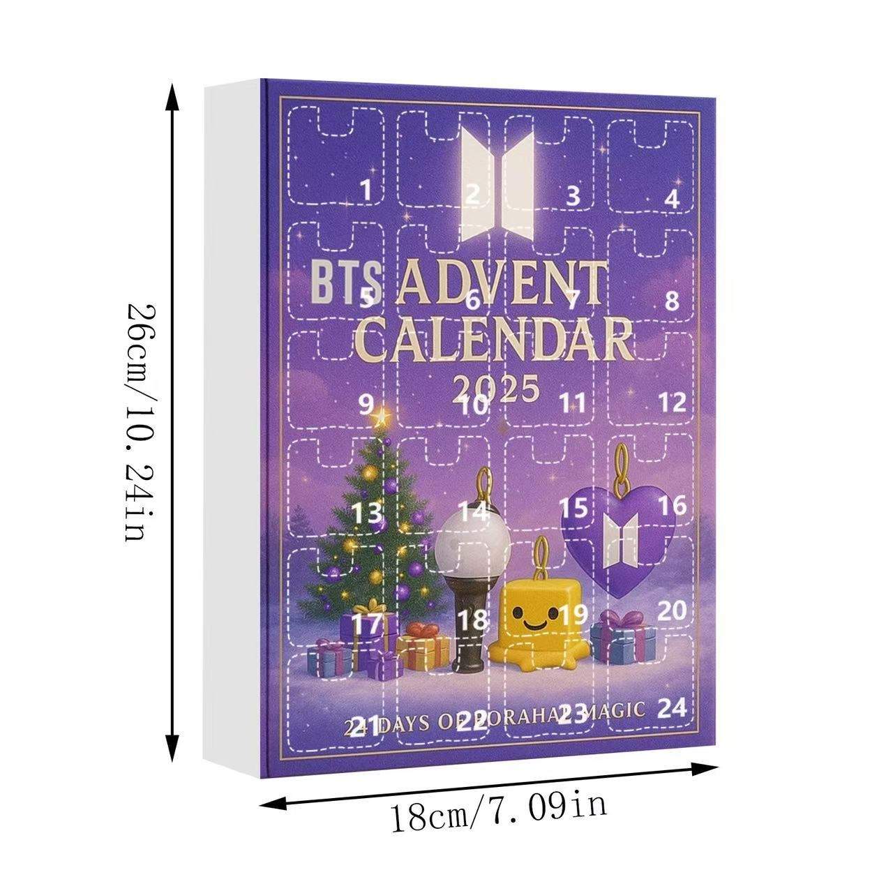 BTS Advent Calendar 2025 -2D Acrylic