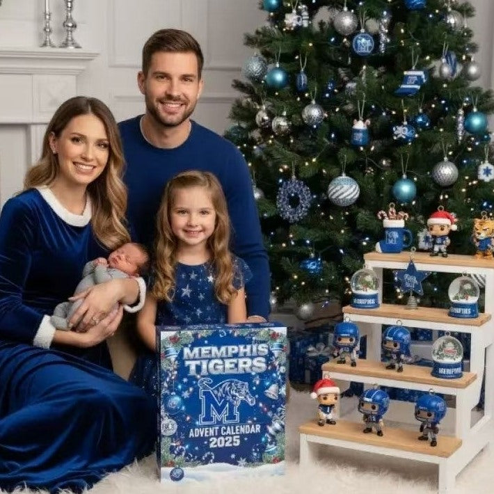 Memphis Tigers Advent Calendar 2025 -2D Acrylic