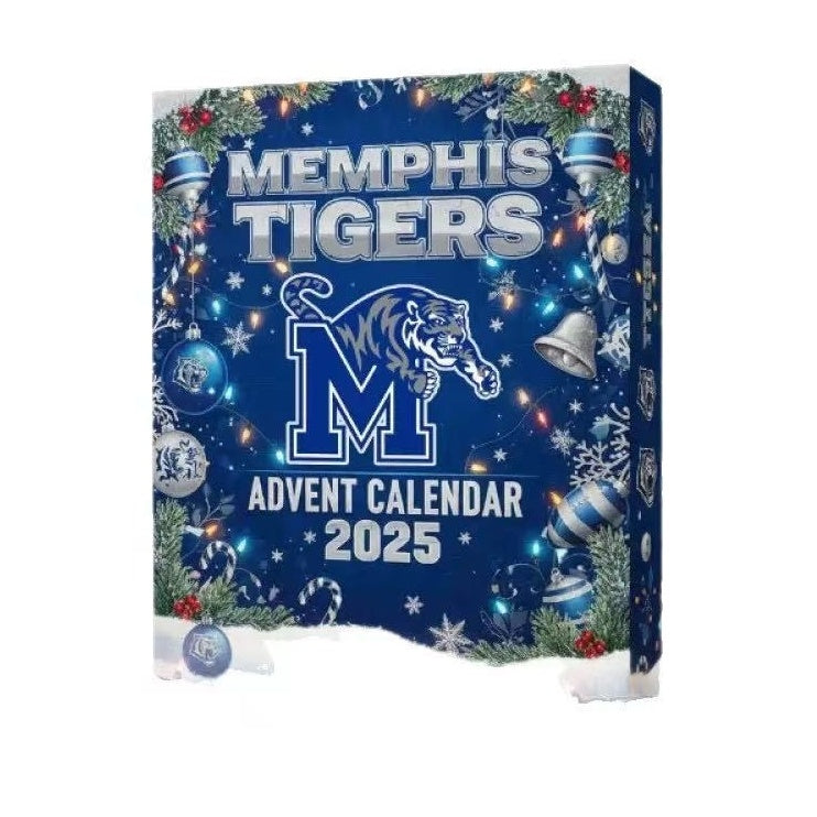 Memphis Tigers Advent Calendar 2025 -2D Acrylic