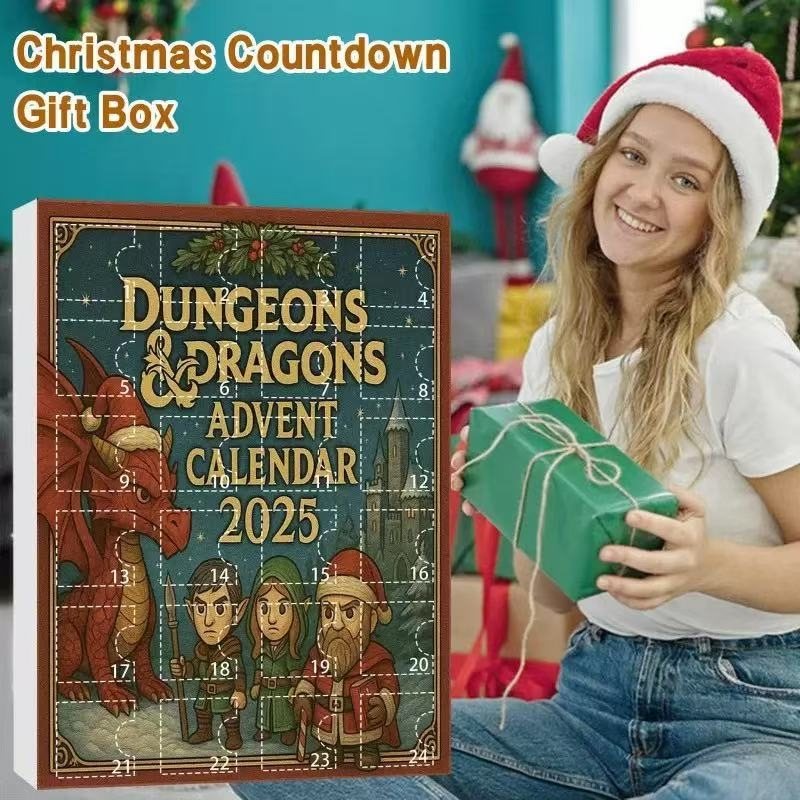 Dungeons & Dragons Advent Calendar 2025 -2D Acrylic
