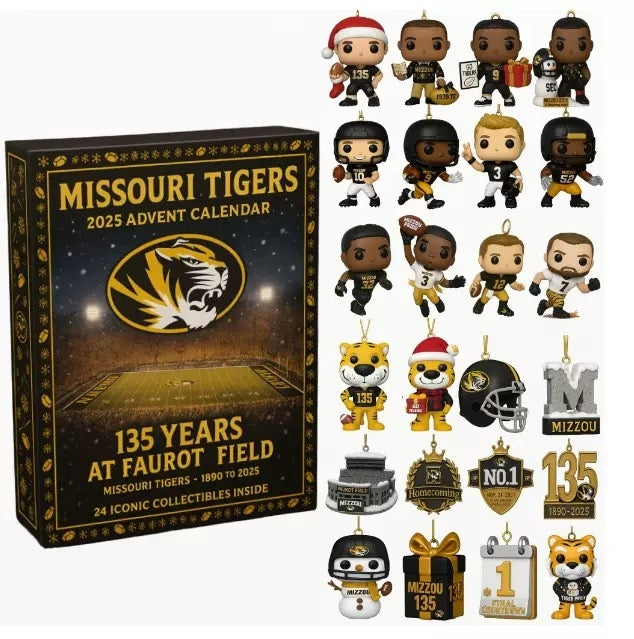 Missouri Tigers Advent Calendar -2D Acrylic