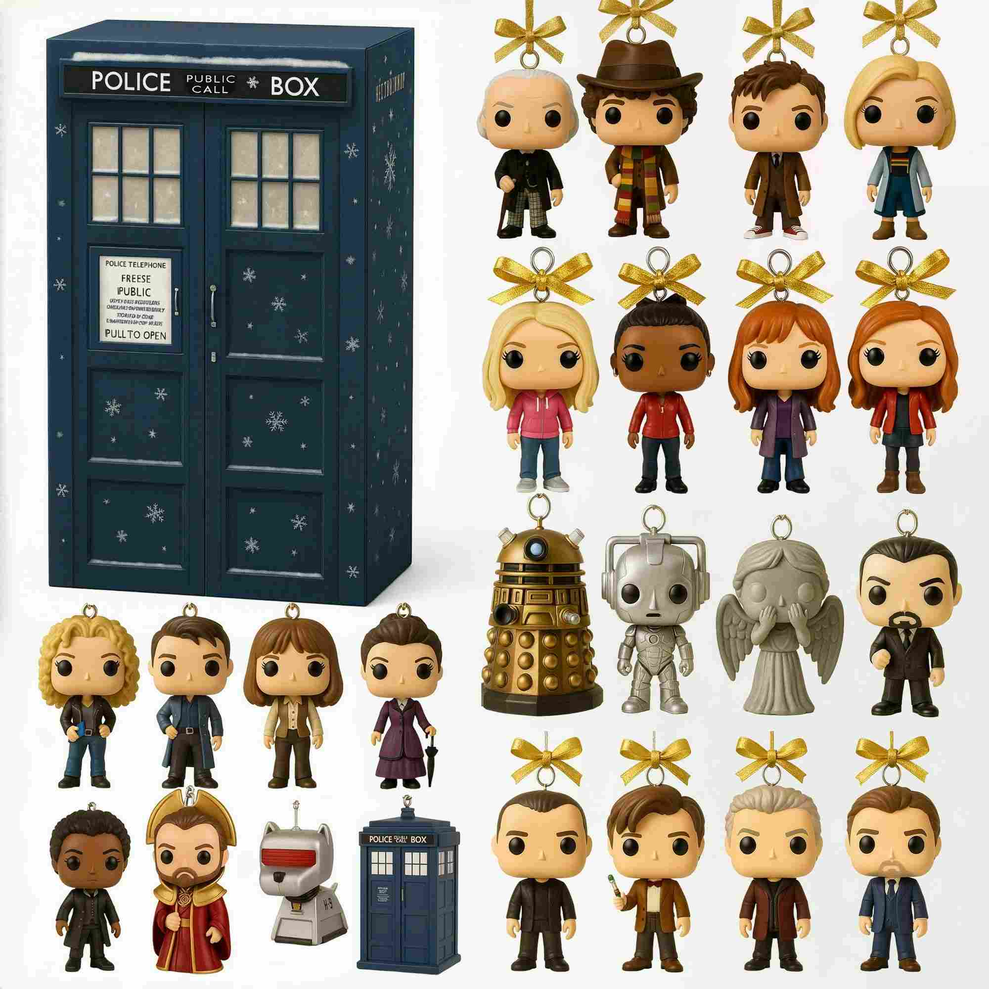 Doctor Who Advent Calendar 2025 -2D Acrylic
