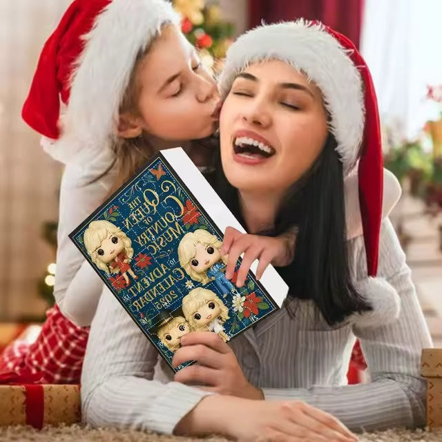 Dolly Parton Mini Figure Advent Calendar 2025 -2D Acrylic