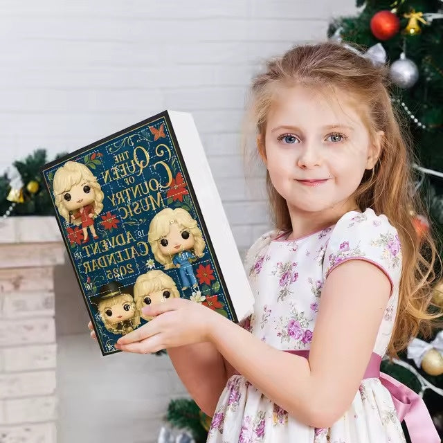 Dolly Parton Mini Figure Advent Calendar 2025 -2D Acrylic