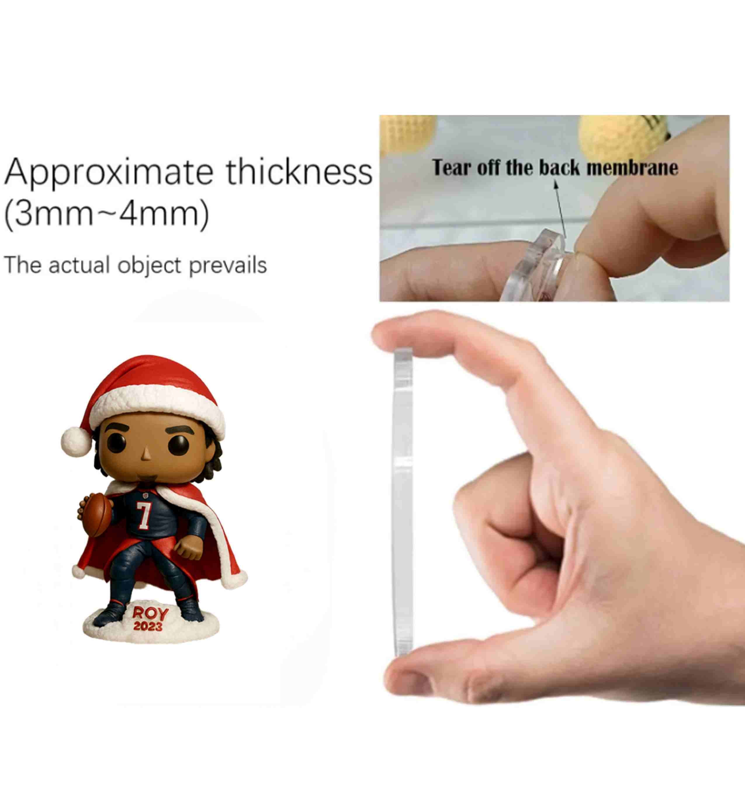 Houston Texans Christmas Advent Calendar -2D Acrylic