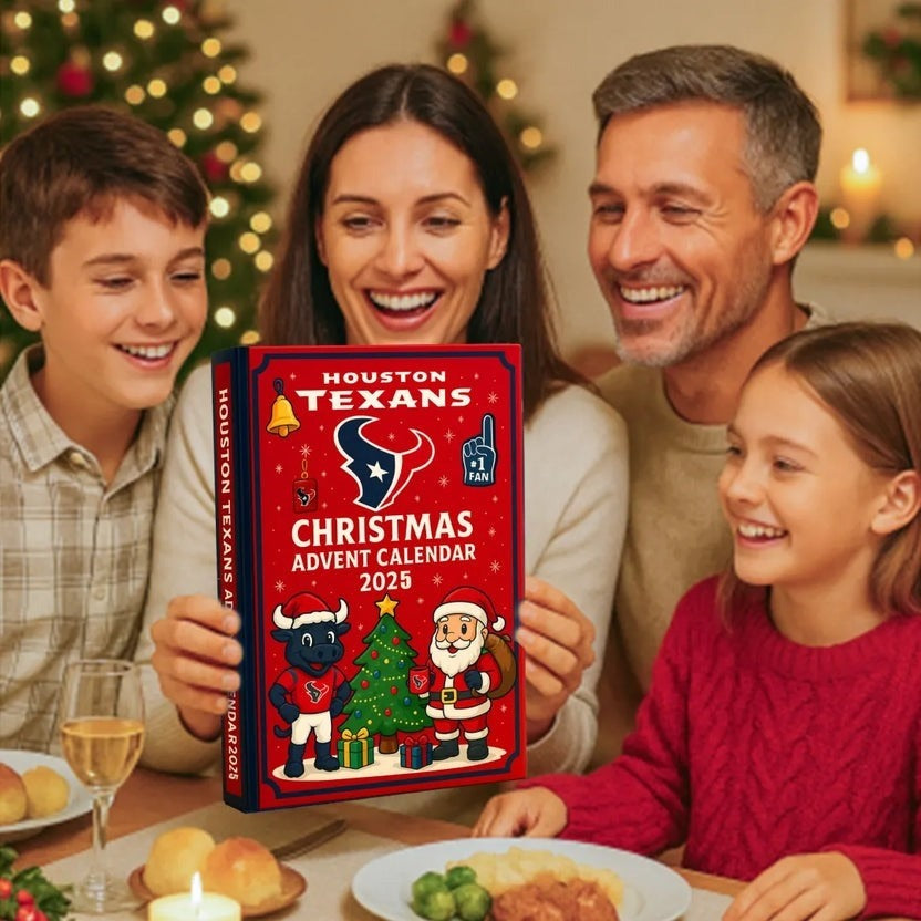 Houston Texans Christmas Advent Calendar -2D Acrylic