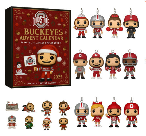 e??? Ohio State Buckeyes Advent Calendar 2025 -2D Acrylic