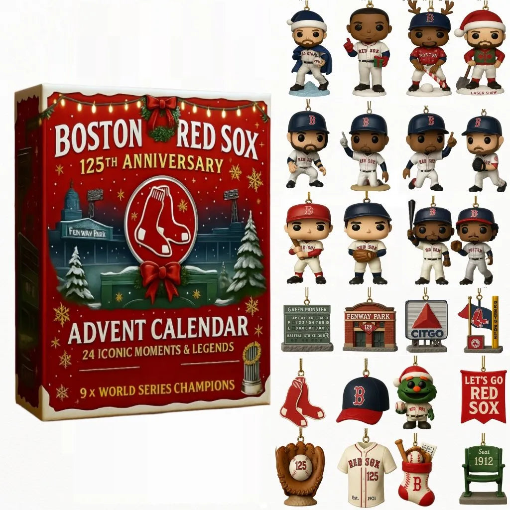 Boston Red Sox Advent Calendar 2025 125TH ANNIVERSARY -2D Acrylic