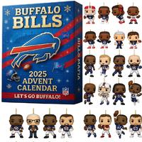 Buffalo Bills star advent calendar -2D Acrylic